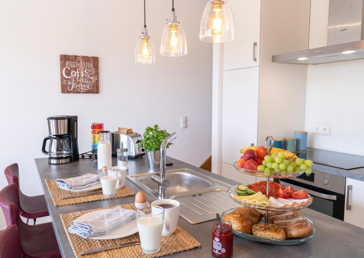 Gaesteapartment Auf Einem Bauernhof บัดเบนท์ไฮม์ ภายนอก รูปภาพ
