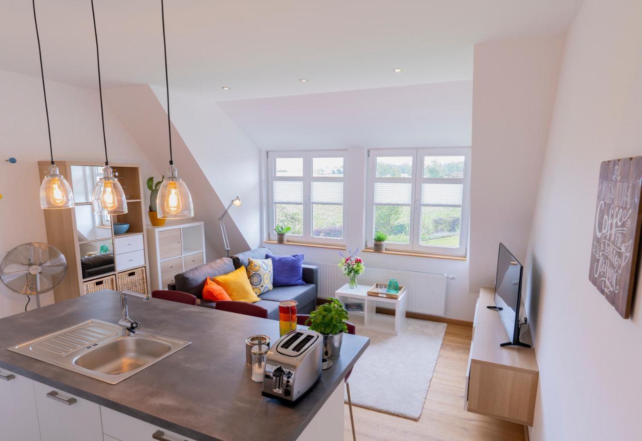 Gaesteapartment Auf Einem Bauernhof บัดเบนท์ไฮม์ ภายนอก รูปภาพ